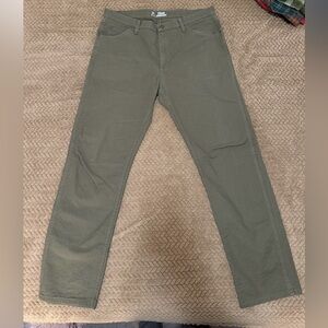Wrangler Tough Comfort Pants - Green - 36x34